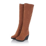 High Heel Boots | Knee High Wedge Heel Boots