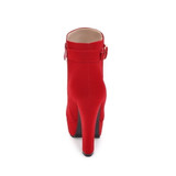Chunky Heel Ankle Boots | High Heel Platform Boots
