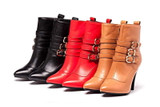 Stiletto High Heel Ankle Boots