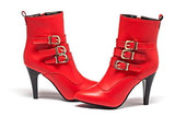 Stiletto High Heel Ankle Boots