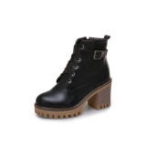 Womens Motorcycle Boots | Lace Up Ankle Boots