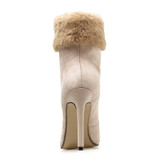 Lace Up High Heel Boots | Women's Ankle Boots