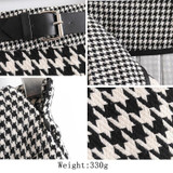 Plaid Mini Skirt For Women