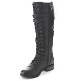 Knee High Combat Boots | Women's Motorcycle Boots