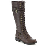 Knee High Combat Boots | Women's Motorcycle Boots