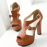 High Heel Shoes - Platform Shoes - Women's Sandals Summer Fashion High Heel Pumps