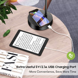 Wireless Charging Industrial Table Lamp
