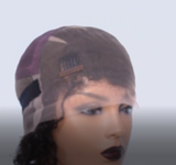 Black Wave Hair Lace Front Wig | 100% Lace Front Wig