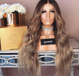 Brown Gradation Lace Front Wig | 100% Lace Front Wig