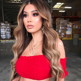 Brown Gradation Lace Front Wig | 100% Lace Front Wig