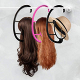 New Durable Wig Stands Hanger Salon Barber Shop Hanging Hats Holder Dryer Display Stand Racks Organizer