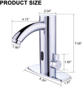 Bathroom Sink Faucets Touchless Sensor Faucet