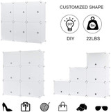 Portable Shoe Rack Organizer 24 Pair Tower Shelf