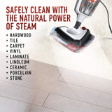 Steam Mop with Removable Handheld Steamer