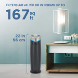 True HEPA Filter Air Purifier with UV Light Sanitizer