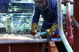 Angle Grinder Variable Speed with Paddle Switch, 5.3 pounds.