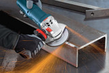 Angle Grinder Variable Speed with Paddle Switch, 5.3 pounds.