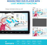NAVISKAUTO 10.1" Dual Car DVD Players with HDMI Input NAVISKAUTO 10.1" Dual Car DVD Players with HDMI Input
