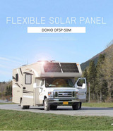 Brand Solar Battery 50W Flexible Solar Panel 50W 12V 24v Controller +10A Solar System Kits