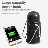 Camping Light Rechargeable Led Outdoor Lamp USB Lanterns Portable  Bluetooth Speaker