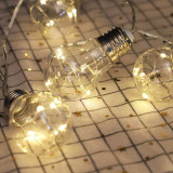 LED Solar Light String Christmas Wedding Fairy Lights Outdoor Waterproof Garden Courtyard