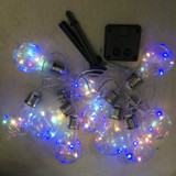 LED Solar Light String Christmas Wedding Fairy Lights Outdoor Waterproof Garden Courtyard
