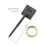 Outdoor 20M 10M LED Solar Lamp String Fairy Light Flash Waterproof  Christmas Garden