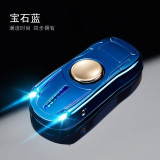 Fingertip Gyro Glow In Dark Light USB Charging Lighters Fidget Hand Spinner