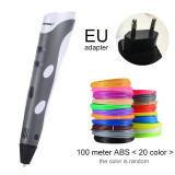 3D Pen Original DIY 3D Printing Pen With 100M ABS/PLA Filament