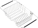MAXCOOK Expandable Dish Drying Rack, Dish Rack in Sink