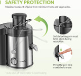 Ease hold Juicer Machines Extractor 600W Centrifugal Juicers Electric Anti-Drip Ease hold Juicer Machines Extractor 600W Centrifugal Juicers Electric Anti-Drip