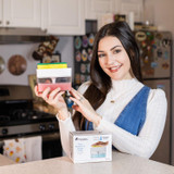 Albayrak Soap Dispenser for Kitchen + Sponge Holder -