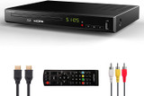 Upscaling TV CD DVD Player 1080P, Built-in PAL NTSC, HDMI AV