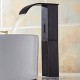 Electronic Automatic Tall Body Sensor Touchless Bathroom Sink Faucet, Motion