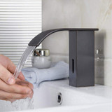 Bathroom Sink Faucet with Automatic Electronic Sensor