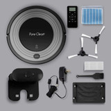 Automatic Programmable Vacuum Cleaner-Robotic