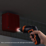 3.6V MAX Cordless Screwdriver, 2.0Ah Li-ion with Battery Indicator, 31 Accessories.