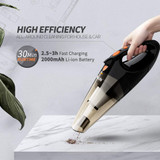 Hand Vacuum Cordless Rechargeable
