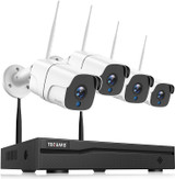 Wireless Security Camera System ,Night Vision ,Remote Monitor, Waterproof, No Hard Drive.