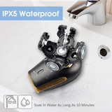 Hair Clippers Facial Cleansing Brush Waterproof Men's Grooming Kit