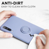 Soft Silicone Huawei P Case with Ring Stand