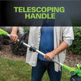 12-Inch 24V Cordless String Trimmer/Edger, 2.0 AH Battery Included .