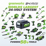 12-Inch 24V Cordless String Trimmer/Edger, 2.0 AH Battery Included .