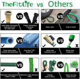 Expandable and Flexible Garden Hose, Kink Free Easy Storage,13-Layer Latex.