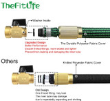 Expandable and Flexible Garden Hose, Kink Free Easy Storage,13-Layer Latex.