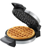 BLACK+DECKER Belgian Waffle Maker, Stainless Steel, WMB500