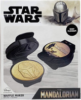 Star Wars Mandalorian Helmet Shaped Waffle Maker - Star Wars Kitchen Appliances