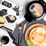 Star Wars Mandalorian Helmet Shaped Waffle Maker - Star Wars Kitchen Appliances