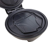 Star Wars Mandalorian Helmet Shaped Waffle Maker - Star Wars Kitchen Appliances