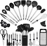 Kitchen Utensil Set-Silicone Cooking Utensils-33 Kitchen Gadgets Kitchen Utensil Set-Silicone Cooking Utensils-33 Kitchen Gadgets